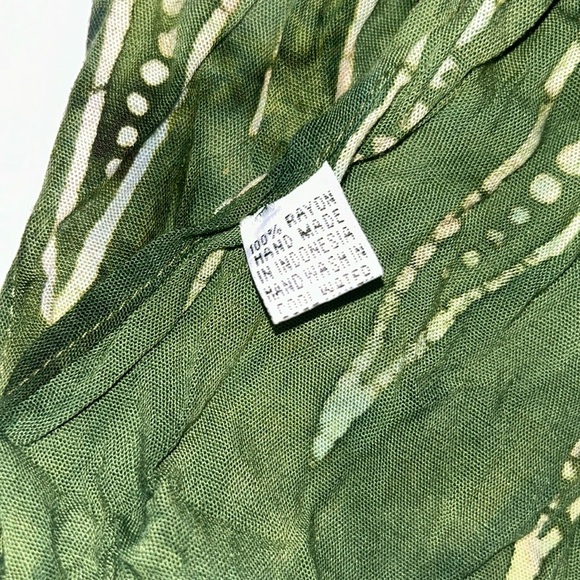 Azure Blue Fringe Swim Coverup Resort Wear - Picture 4 of 7